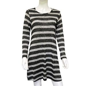 Pinc Striped Long Sleeve Dress Size XL